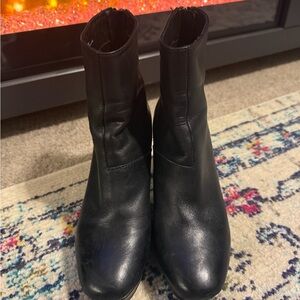 Steve Madden Black Ankle Booties